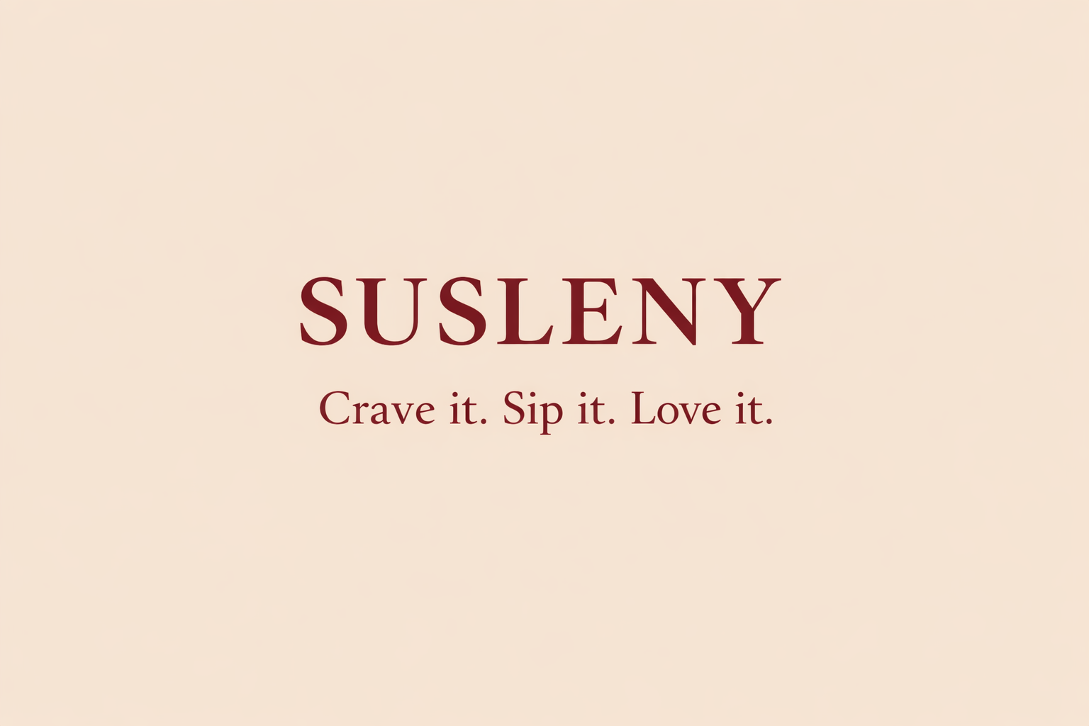 Susleny Coffee in London